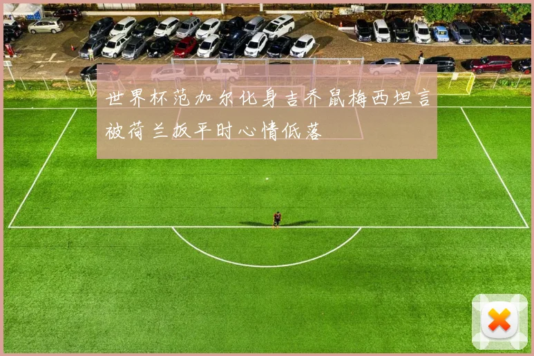 世界杯范加尔化身吉乔鼠梅西坦言被荷兰扳平时心情低落
